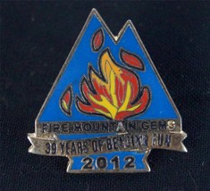 Fire Mountain Gems 39 Year Anniversary Commemorative Pin Pinback 2012 - £23.66 GBP