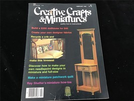 Creative Crafts &amp; Miniatures Magazine February 1983 Miniature How-tos - £6.01 GBP