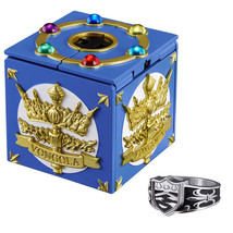 REBORN! Mukuro Rokudo Vongola Box &amp; Ring Set - £56.94 GBP