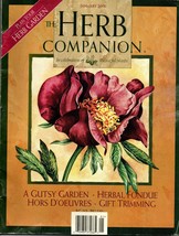 Herb Companion Magazine January 2000 Plan Your Herb Garden - £6.02 GBP