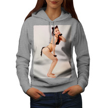 Wellcoda Cosplay Hot Girl Sexy Womens Hoodie, Woman Casual Hooded Sweatshirt - £28.85 GBP
