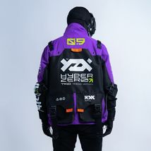 TECHRACER Hyper Zero - Purple Series Cyberpunk Waterproof Windproof Jacket - $200.00