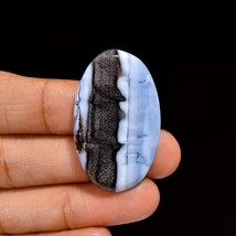 Owyhee Blauer Opal, ovaler Cabochon, loser Edelstein zur... - £14.47 GBP