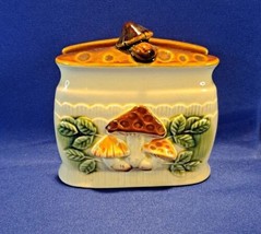 Vintage Mushroom Ceramic Napkin Holder 1970’s Kitchen  Made in Japan - £14.89 GBP