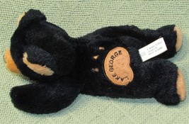 Lake George Plush Black Bear Legends 8" Stuffed Animal Travel Souvenir Toy - £6.39 GBP