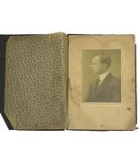 VTG Portrait Photo Man Suit Early 1900s Mounted Folder Crest Lexington K... - €24,29 EUR