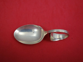 Mount Vernon by Lunt Sterling Silver Baby Spoon Bent Original 3&quot; - £46.43 GBP