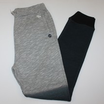 Abercrombie Kids Boy&#39;s Gray with Navy Joggers Pants Sweatpants size 15-1... - $29.99