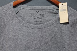 NEW Men&#39;s AE Classic Fit Legend Long Sleeve T-shirt Grey American Eagle Medium - £15.02 GBP