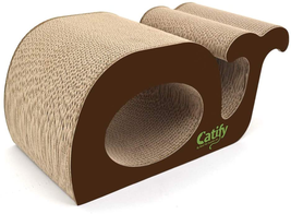 Catify Whale-Shape Cardboard Scratcher by Best Pet Supplies - £31.27 GBP