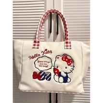 Sanrio Purse Anime Backpack Embroidered Bag Tote Bag Cute Sweet Girl Student Par - £42.91 GBP