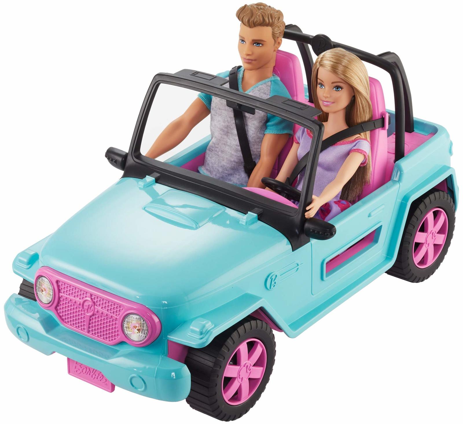 Barbie GHT35 Playset with Off-Road Vehicle and Doll, and Ken in Clothes and Acce Item image 10