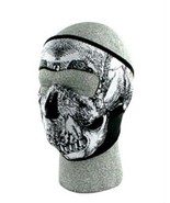 Glow In Dark SKULL Neoprene Face Mask Ski Cold Protect Snowboard Protection - $12.72