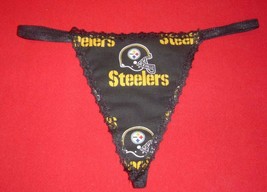 New Sexy Womens PITTSBURGH STEELERS Gstring Thong Lingerie Panties Under... - $373.49 MXN