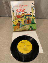 The Wizard of Oz Book and Vinyl Record Set - 33 1/3 Record Vintage 1970 - $8.79