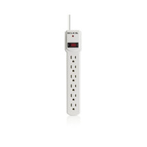 BELKIN - POWER F5C047 6OUT SURGE PROTECTOR 3FT CORD LIFETIME WARRANTY - £35.68 GBP