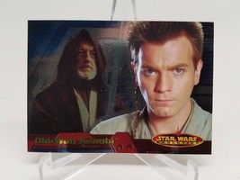 2001 Star Wars Evolution Promo Foil Insert P2 Obi-Wan - £3.93 GBP