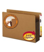 Smead 74681 3 1/2-Inch Exp File Pockets Straight Tab Legal Brown 10/Box - $42.42