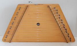 First Act Lap Harp Dulcimer 15 String Wooden INSTRUMENT Vintage Music - €29,49 EUR