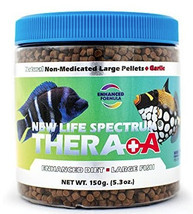 New Life Spectrum Thera A Enhanced Natural Fish Diet plus Garlic Large Pellet 15 - £24.37 GBP