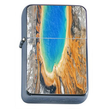 Yellowstone National Park D1 Flip Top Dual Torch Lighter Wind Resistant - $16.78