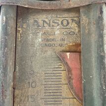 Vintage Hanson 8910 100lb Hanging Scale General Store hunting Produce Ha... - $17.09