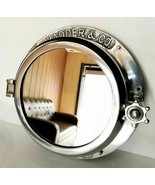 Rack Porthole Plated Heavy Canal Boat Porthole Window Ship Round Wall Mi... - $237.42