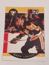 Mario Lemieux Pittsburgh Penguins 1990 Pro Set Card #236 - £0.77 GBP