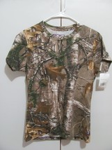 NWT Walls Legend Realtree Xtra Camo Short Sleeve Shirt Women Extra Small Regular - £11.87 GBP