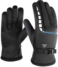 Hiking Gloves Ski Gloves Driving Golves Winter Work Gloves with Warm Thermal Sof - £7.78 GBP