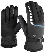 Hiking Gloves Ski Gloves Driving Golves Winter Work Gloves with Warm The... - £7.64 GBP