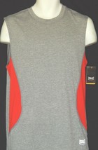 Everlast Shirt Sleeveless Tank Top Mens Small Medium Gray NEW Muscle T-Shirt MMA - £13.42 GBP