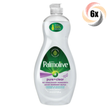 6x Bottles Palmolive Ultra Pure + Clear Lavender Liquid Dish Soap | 20 f... - $40.80
