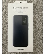 Samsung S-View Flip Case Cover for Galaxy S22+ (S22 Plus) -Black -EF-ZS9... - $15.63 CAD