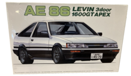 FUJIMI TOYOTA LEVIN AE86 1600GT APEX 3door 1/24 Model Kit - $79.19