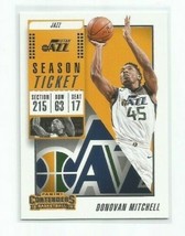 Donovan Mitchell (Utah Jazz) 2018-19 Panini Contenders Season Ticket Card #39 - £3.94 GBP