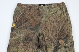 Vintage Streetwear Mens Size Large Mossy Oak Camouflage Wide Leg Cargo Pants - £55.35 GBP