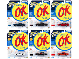 &quot;Muscle Cars USA&quot; 2021 Release 4 &quot;OK Used Cars&quot; Set A of 6 pieces 1/64 Diecast M - £52.26 GBP