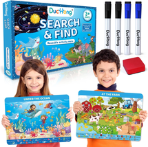 Preschool Learning Activity, Search and Find for Ages 3-5, Perfect for K... - $31.63