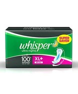 Whisper Ultra Nights Sanitary Pads (30 Count) XL Plus | Free Shipping - £22.40 GBP