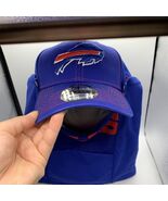 Buffalo Bills Face Neck Cover Flap 9Forty New Era Hat Snapback - $55.83 CAD