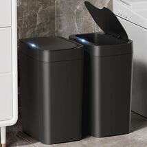 Smart Bathroom Trash Can Duo - Touchless 2.7 Gal Motion Sensor Waste Bin... - $68.26