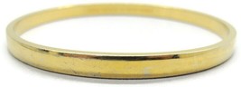 Kate Spade Women Heart Of Gold Idiom Bangle Bracelet Gold Plate Finish 2.75&quot; - £23.64 GBP