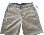 Nautica Classic Fit DECK Shorts Men&#39;s Size 30W Khaki Chino 8.5&quot; Inseam S... - $18.69