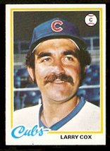 Chicago Cubs Larry Cox 1978 Topps # 541 EM/NM - £0.39 GBP