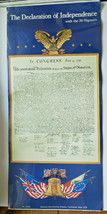 The Declaration of Independence with the Signatures Sealed Brand New  Opens to 3 - £16.07 GBP