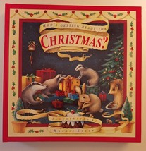 Who&#39;s Getting Ready for Christmas Advent Calendar Book Maggie Kneen 2005 - $8.90