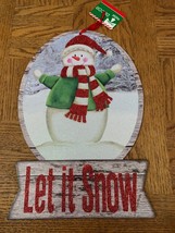 Christmas Wall Decoration Let It Snow - $15.89