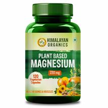 Plant Based Magnesium Supplement 1360mg Boost Energy Level 60 Veg Tablets - $26.49