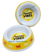 2 Cat Food Water Dish Pet Sturdy Feeding Bowls (3.5-4&quot; Dia) BowlPAWSITIV... - $21.50 CAD